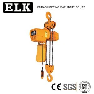 Palăng điện chuỗi 7.5 tấn với móc
